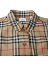 Vintage Check Overfit Shirt Beige - BURBERRY - BALAAN 4