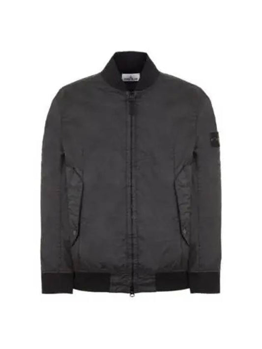 Membrana 3L TC Bomber Jacket Black - STONE ISLAND - BALAAN 2