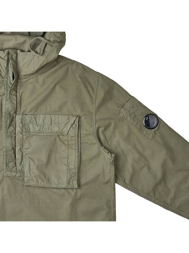 Gabardine Lens Long Sleeve Anorak Green - CP COMPANY - BALAAN 5