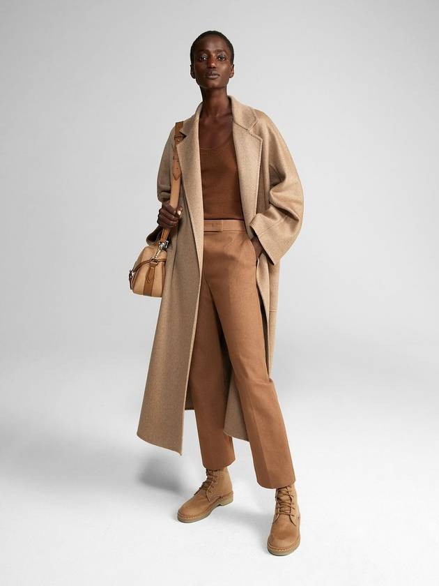 Women's Ludmilla Ludmill Icon Single Coat Beige - MAX MARA - BALAAN.