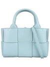 Candy Acro Intrecciato Tote Bag Light Blue - BOTTEGA VENETA - BALAAN 2