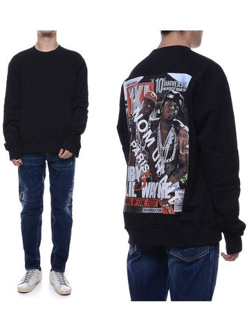 Men's Lil Wayne Sweatshirt NUW19273_009_19F - IH NOM UH NIT - BALAAN 1