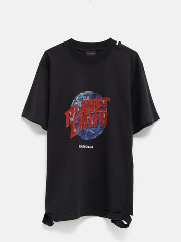 Planet Earth T-Shirt - BALENCIAGA - BALAAN 1