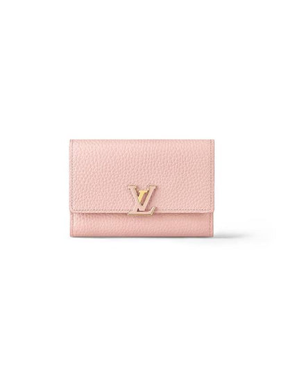 Capucines Compact Half Wallet Rose Jasmin - LOUIS VUITTON - BALAAN 2