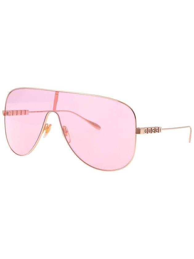 engraved logo oversized frame sunglasses GG1436S - GUCCI - BALAAN 3