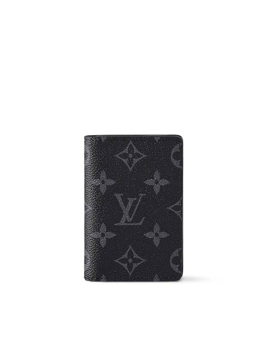 Pocket Organizer Monogram Card Wallet Black - LOUIS VUITTON - BALAAN 2