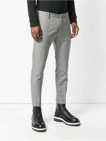 small houndstooth turn up crop pants - DSQUARED2 - BALAAN 1