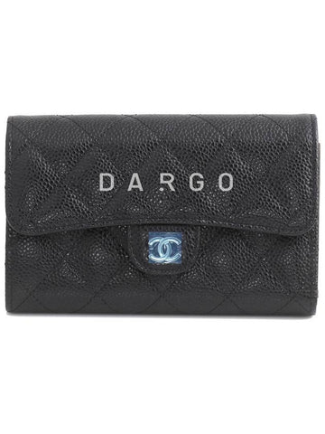 Dago Classic Flap Medium Wallet AP0232 Hardware Silver - CHANEL - BALAAN 1