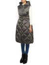 The Cube Tresil Water Repellent Padding Vest Gray - MAX MARA - BALAAN 5