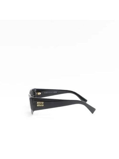 Logo Women Sunglasses Black SMU06Y E1AB F05S0 - MIU MIU - BALAAN 2