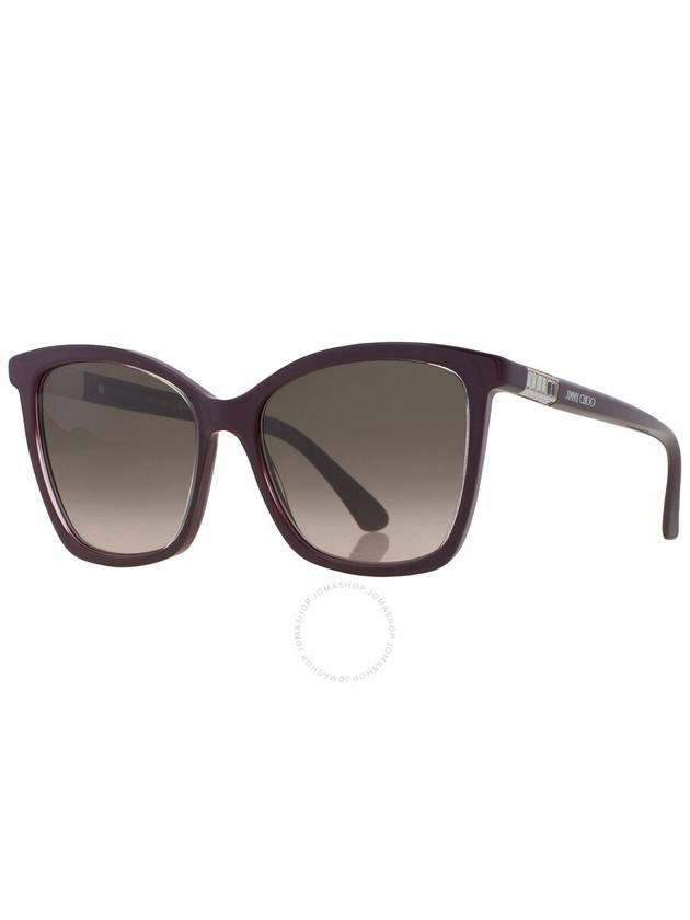 Jimmy Choo Brown Gradient Square Ladies Sunglasses ALI/S 0LHF/HA 56 - JIMMY CHOO - BALAAN 3