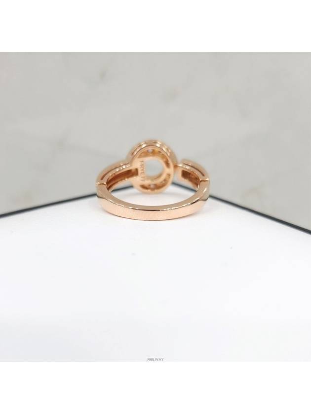 Lux You Diamond ring No 55 18K rose gold - BVLGARI - BALAAN 3