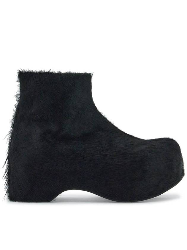 "long-haired chunky ankle boots - MARNI - BALAAN 1