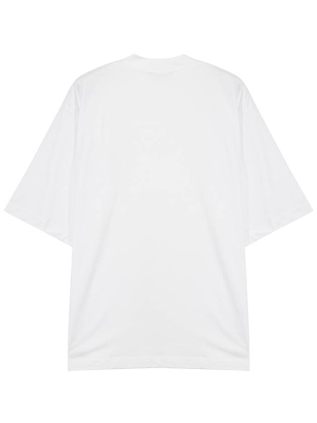 Logo Cotton Short Sleeve T-Shirt White - MARNI - BALAAN 6