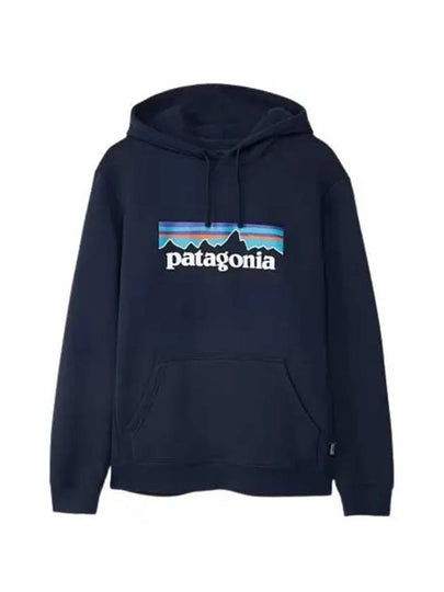 P 6 Logo Uprisal Hoodie New Navy - PATAGONIA - BALAAN 2