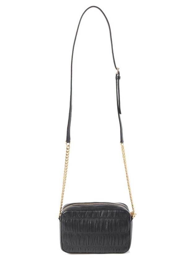 Nappa Goffre Cross Bag Black - PRADA - BALAAN 4