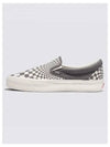 MTE Slip On Reissue 98 Radial Checkerboard Pewter Marshmallow VN000CWAGX81 - VANS - BALAAN 2