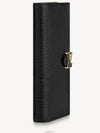 LV Vertical Long Wallet Black - LOUIS VUITTON - BALAAN 3