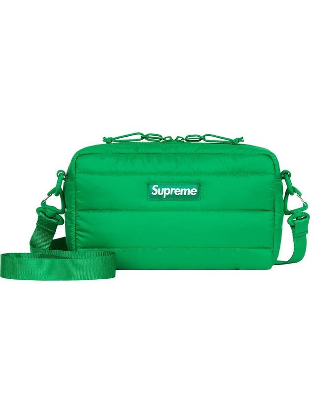 Puffer Side Cross Bag Green - SUPREME - BALAAN 2