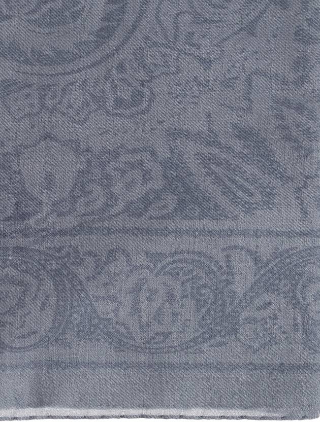 Etro Paisley Scarf, Men's, Grey - ETRO - BALAAN 4