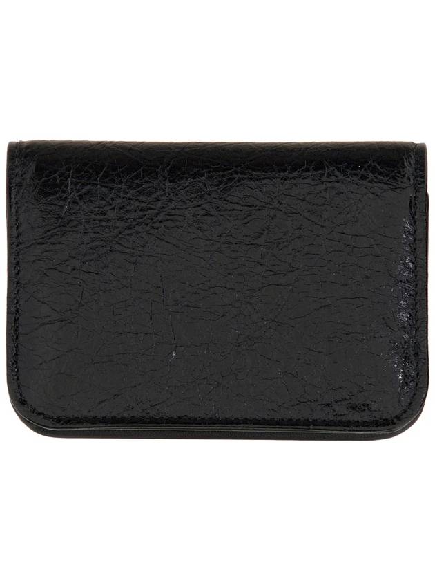 BB Logo Business Card Wallet Black - BALENCIAGA - BALAAN 4