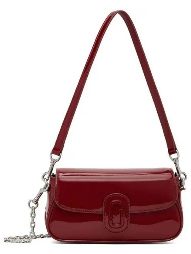 Red clover patent leather shoulder bag 242190F048070 1149513 - MARC JACOBS - BALAAN 1