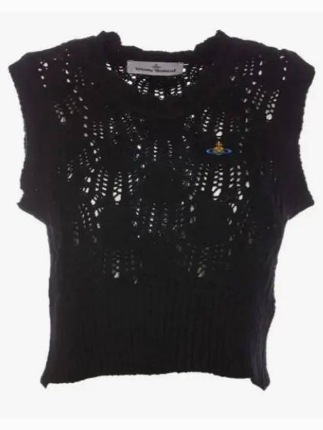 Samantha Vest Black - VIVIENNE WESTWOOD - BALAAN 2