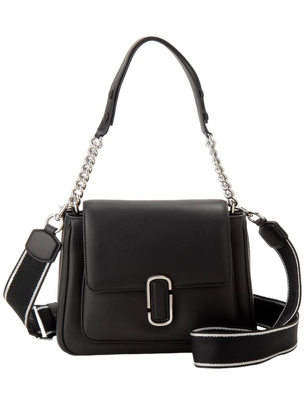 Women's Chain Mini Satchel Shoulder Bag Black - MARC JACOBS - BALAAN 1