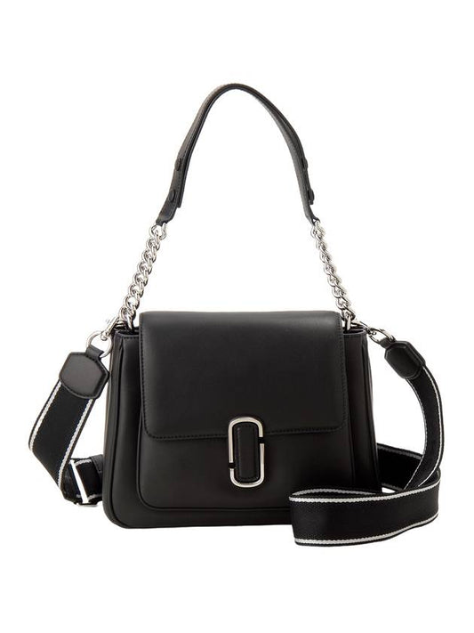 Women's Chain Mini Satchel Shoulder Bag Black - MARC JACOBS - BALAAN 1