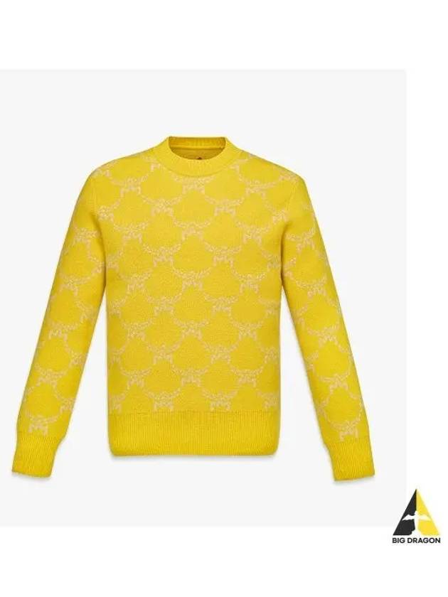 MCM Sweater MHEEAMM02 Y9 YELLOW - MCM - BALAAN 2