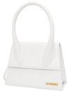 Le Grand Chiquito Large Tote Bag White - JACQUEMUS - BALAAN 3