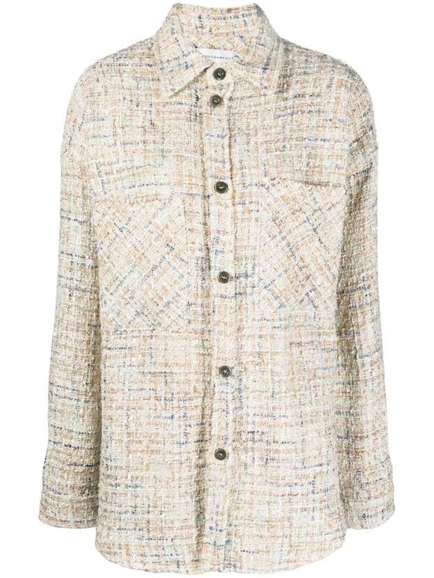 Tweed Overshirt Jacket - FAITH CONNEXION - BALAAN 1