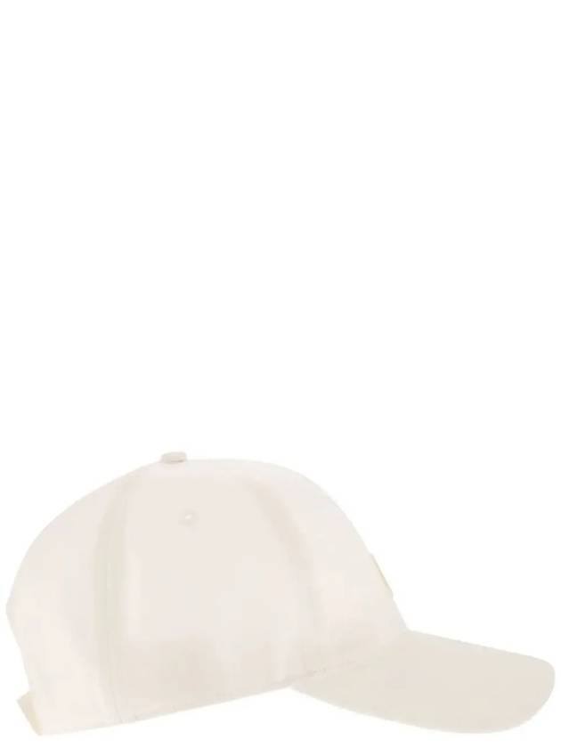 Logo Patch Ball Cap White - MONCLER - BALAAN 4