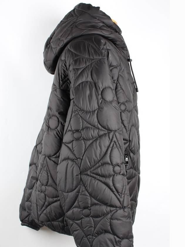 Flower Quilted Hooded Padded Jacket 52 - LOUIS VUITTON - BALAAN 6