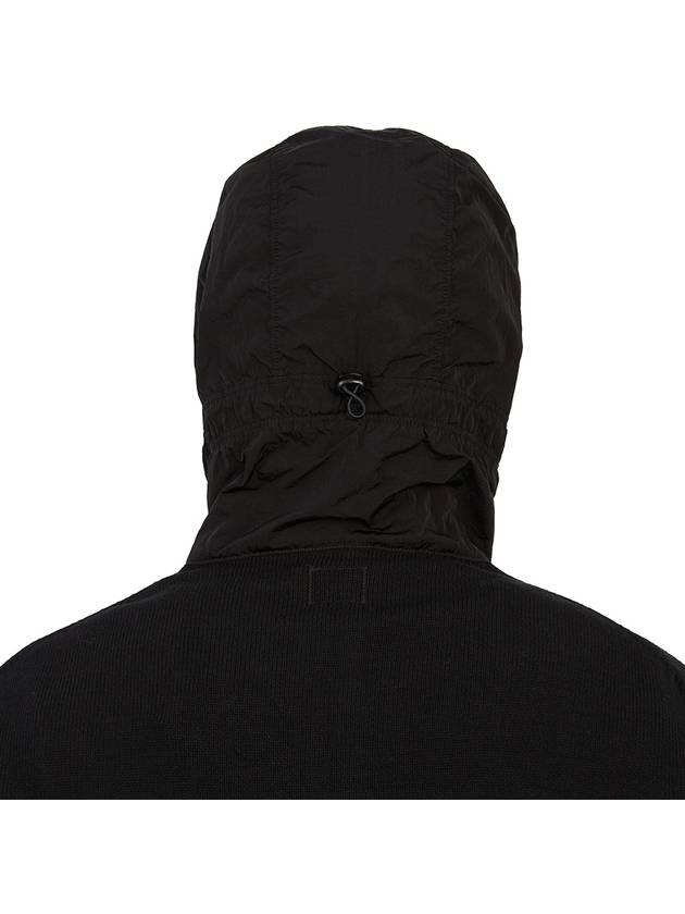 Men's Cotton Mixed Zip-Up Hoodie Bllack - CP COMPANY - BALAAN 11