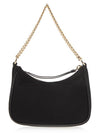 Jet Set Charm Small Nylon Gabardine Shoulder Bag Black - MICHAEL KORS - BALAAN 4