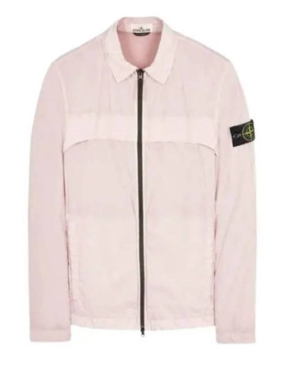 Garment Dyed Crinkle Reps R-NY Jacket Pink - STONE ISLAND - BALAAN 2