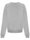 Embroidered Logo Cotton Sweatshirt Grey - VIVIENNE WESTWOOD - BALAAN 4