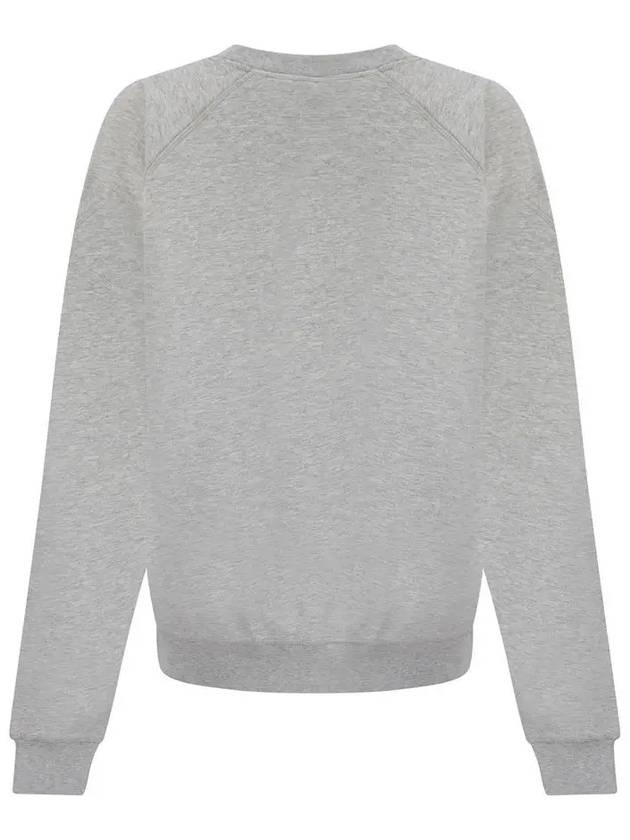 Embroidered Logo Cotton Sweatshirt Grey - VIVIENNE WESTWOOD - BALAAN 4