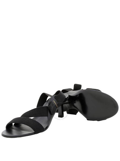 Ferragamo Black Vara Bow Vale 55 Sandals, Size 7.5 - SALVATORE FERRAGAMO - BALAAN 2