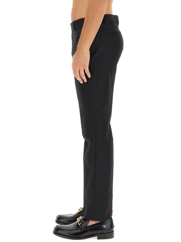 Straight Pants 10114391A07454 1B000 Black - VERSACE - BALAAN 5