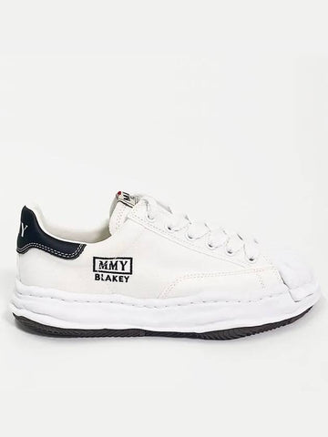 Yasuhiro Mihara Blakey OG Sole Canvas Sneakers White A08FW735 - MAISON MIHARA YASUHIRO - BALAAN 1