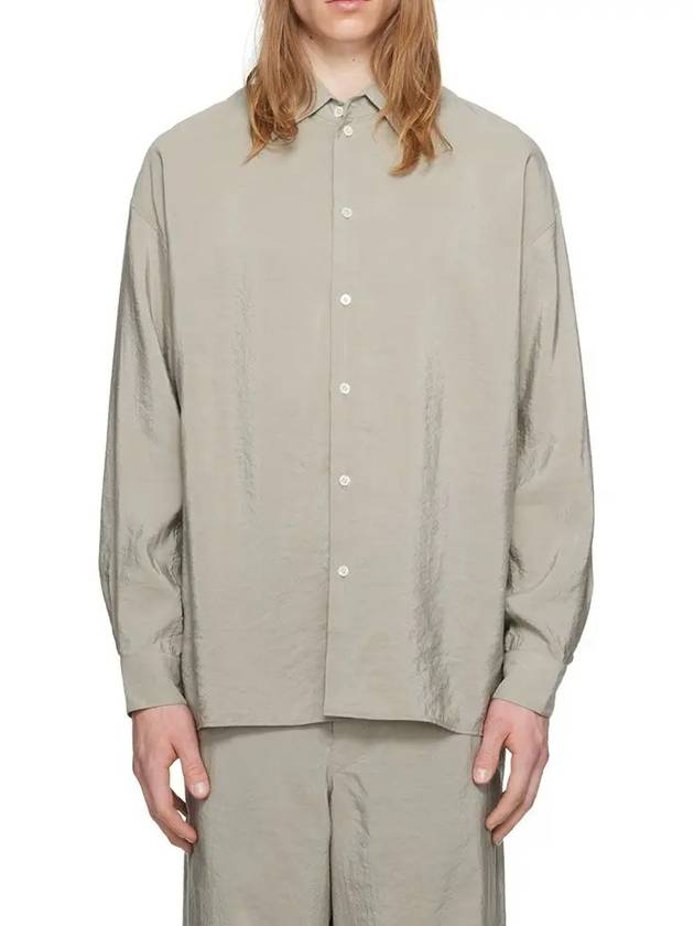 Twisted Long Sleeve Shirt Grey - LEMAIRE - BALAAN 2