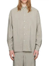 Twisted Long Sleeve Shirt Grey - LEMAIRE - BALAAN 3