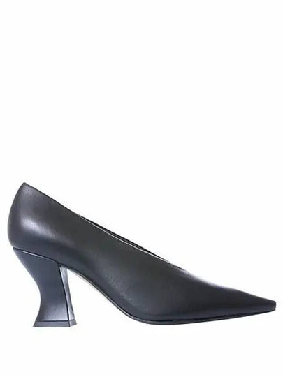 Almond Lambskin Pumps Black - BOTTEGA VENETA - BALAAN 2