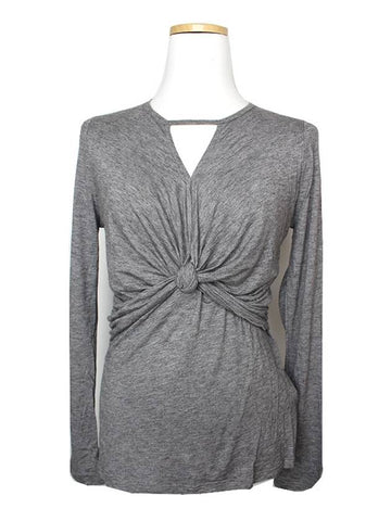 Melange gray drape top 44 - REPETTO - BALAAN 1