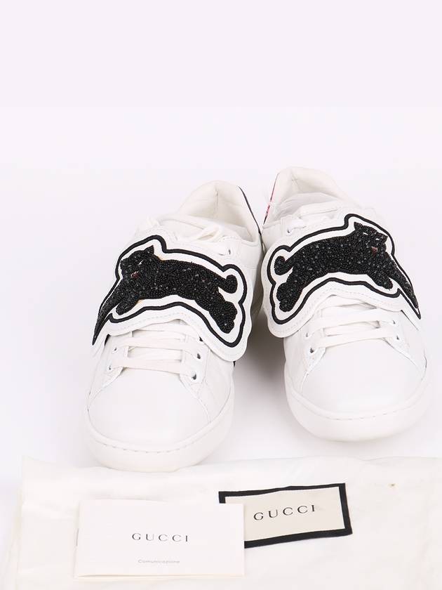 Black Tiger 36 Ace Sneakers 481153 - GUCCI - BALAAN 10