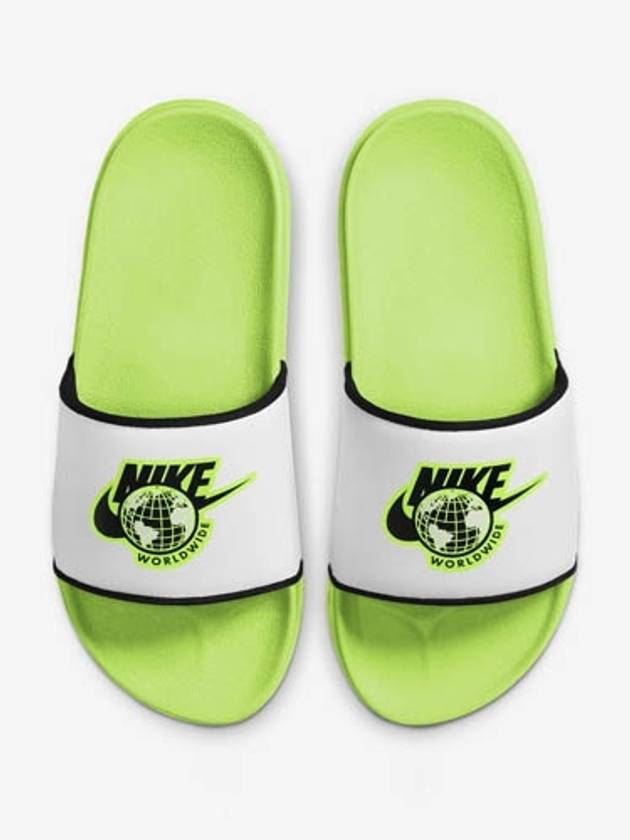 off court slippers green - NIKE - BALAAN.
