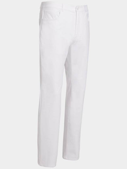 Men's Tour 5 Pocket Stretch Straight Pants White - G/FORE - BALAAN 2