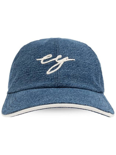 Eleventy Denim Cap, Men's, Blue - ELEVENTY MILANO - BALAAN 1